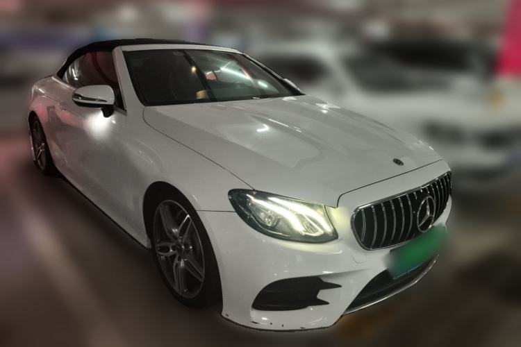Used Mercedes-Benz E-Class 2018 E 200 Convertible Coupe Front Right 45 Deg