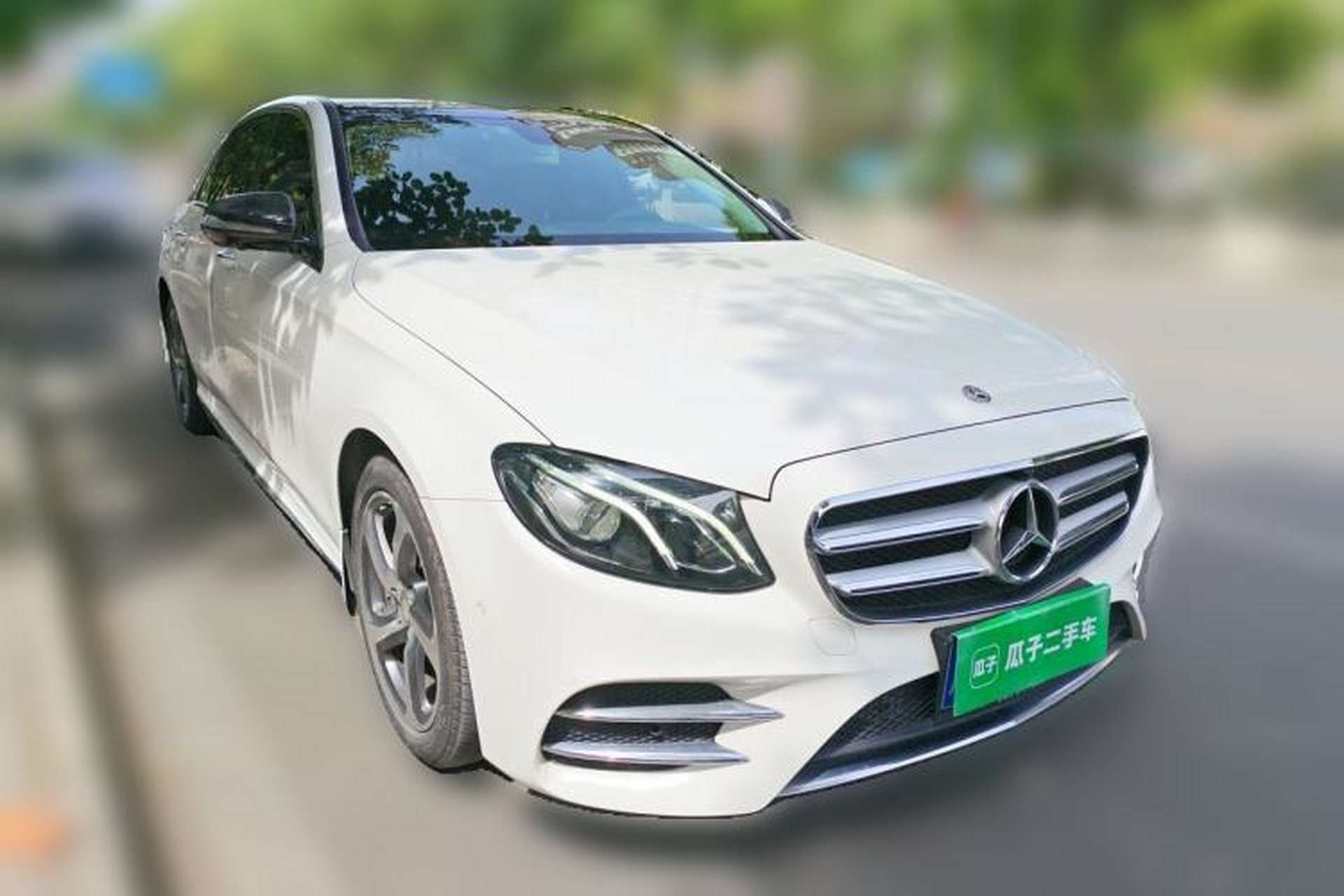 Used Mercedes-Benz E-Class 2018 Restyled E 300 L Sporty and Stylish Edition Front Right 45 Deg