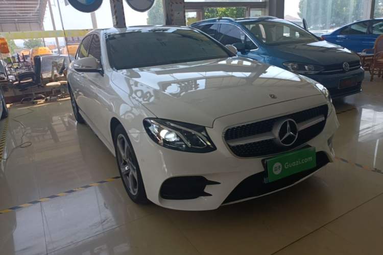 Used Mercedes-Benz E-Class 2018 Facelift E 200 L Sport 4MATIC Front Right 45 Deg