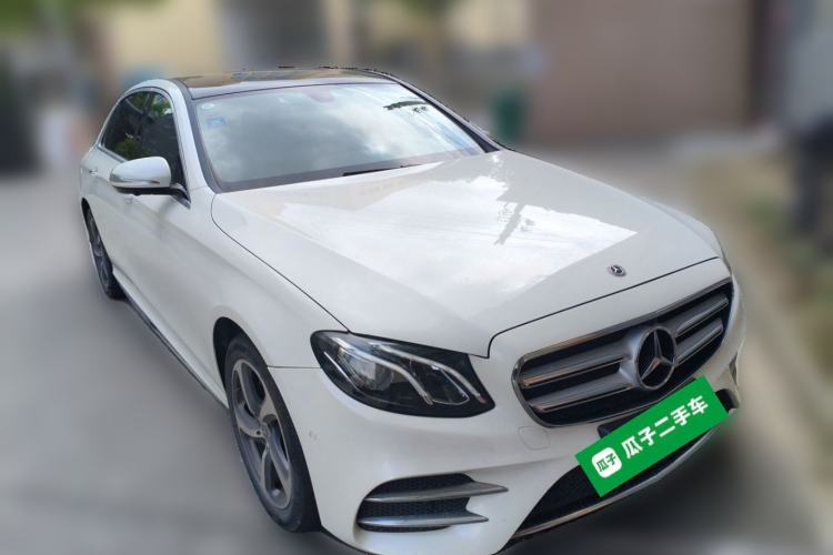 Used Mercedes-Benz E-Class 2018 E 300 L Sporty and Stylish Model Front Right 45 Deg