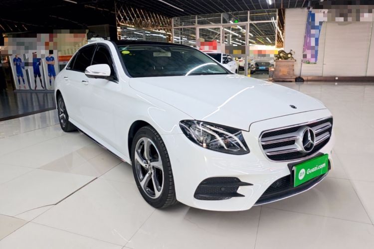 Used Mercedes-Benz E-Class 2018 E 300 L Sporty and Stylish Model Front Right 45 Deg
