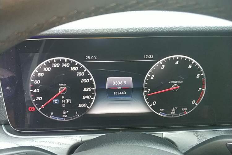 Used Mercedes-Benz E-Class 2018 Facelift E 200 L Sport Edition Instrument Cluster