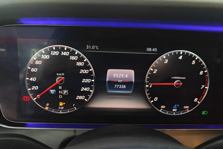 Used Mercedes-Benz E-Class 2018 Facelift E 200 L Sport Edition Instrument Cluster