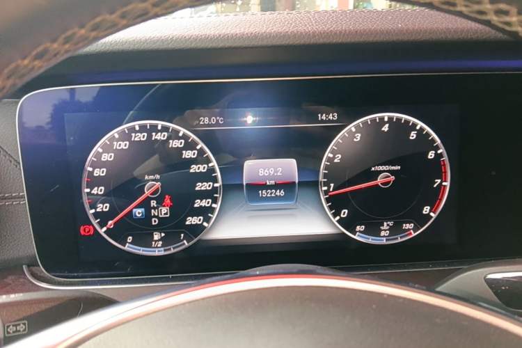 Used Mercedes-Benz E-Class 2018 E 200 L Sport Edition Instrument Cluster
