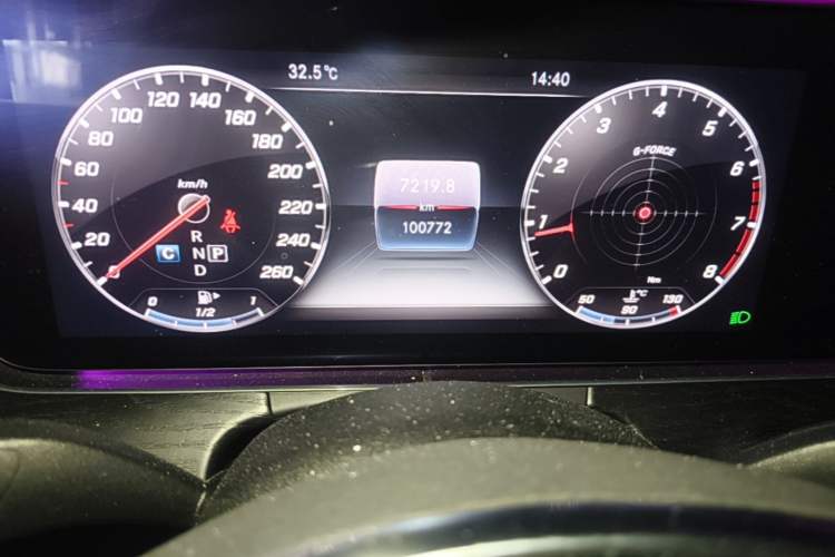 Used Mercedes-Benz E-Class 2018 Restyled E 300 L Sporty and Stylish Edition Instrument Cluster