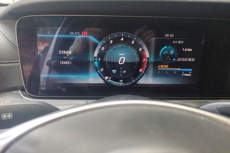 Used Mercedes-Benz E-Class 2018 Restyled E 300 L Sporty and Stylish Edition Instrument Cluster