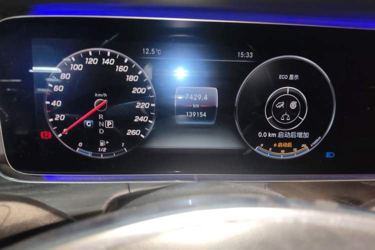 Used Mercedes-Benz E-Class 2018 Facelift E 200 L Sport Edition Instrument Cluster