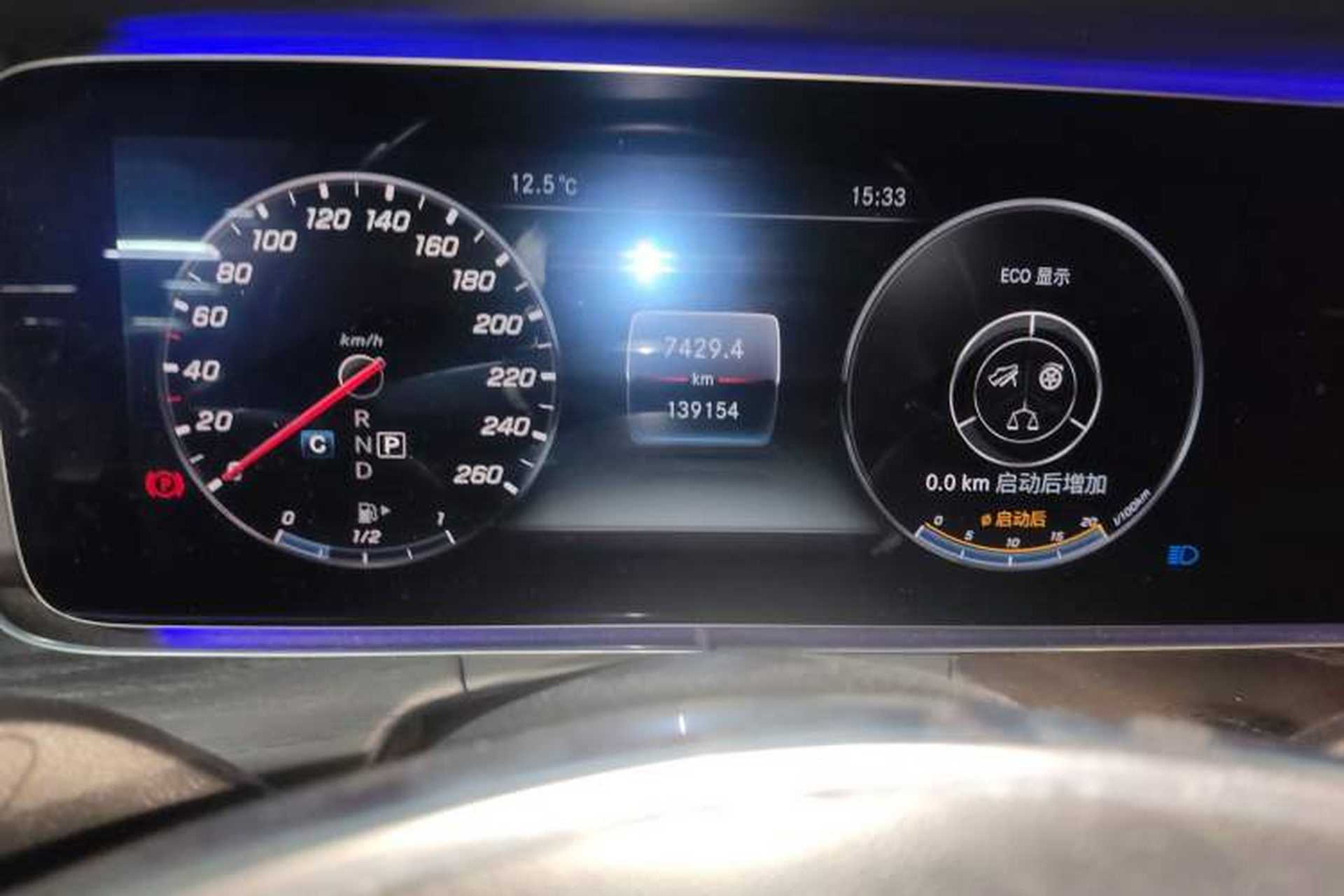 Used Mercedes-Benz E-Class 2018 Facelift E 200 L Sport Edition Instrument Cluster