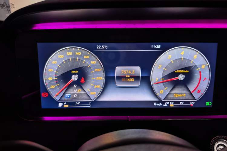 Used Mercedes-Benz E-Class 2018 E 200 L Sport 4MATIC Instrument Cluster