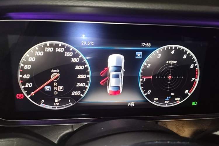 Used Mercedes-Benz E-Class 2018 Facelift E 200 L Sport Edition Instrument Cluster
