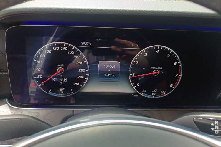 Used Mercedes-Benz E-Class 2018 Facelift E 200 L Sport Edition Instrument Cluster
