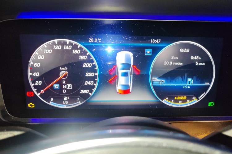 Used Mercedes-Benz E-Class 2018 Facelift E 200 L Sport Edition Instrument Cluster