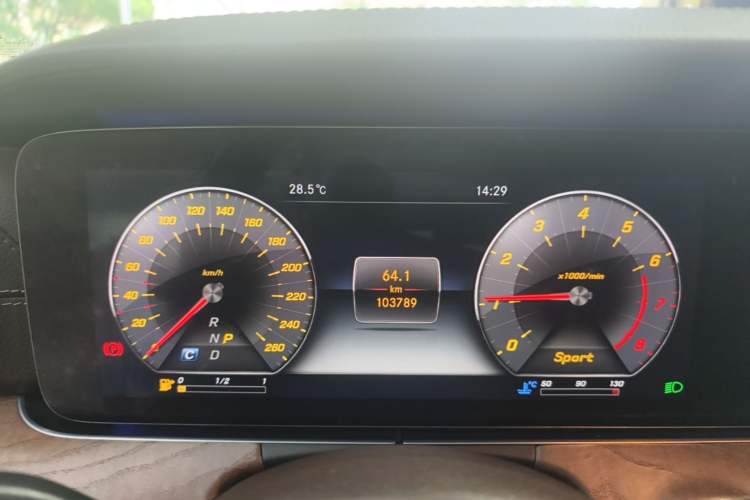 Used Mercedes-Benz E-Class 2018 Facelift E 300 L Luxury Edition Instrument Cluster