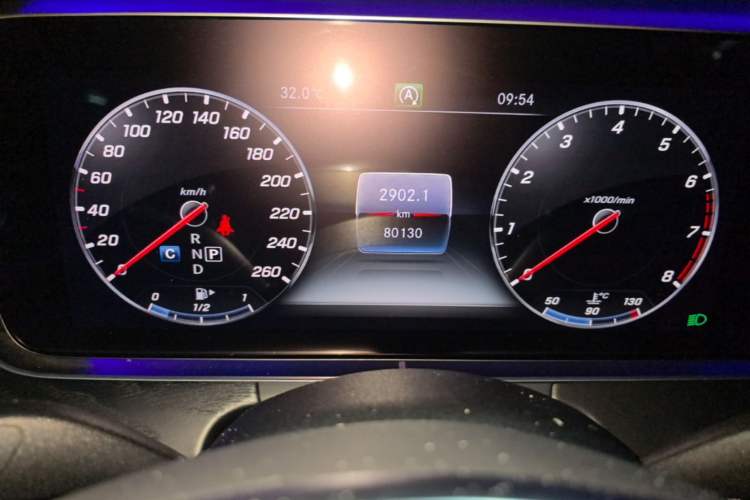 Used Mercedes-Benz E-Class 2018 Facelift E 200 L Sport Edition Instrument Cluster