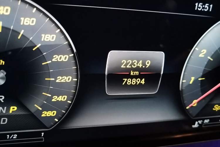 Used Mercedes-Benz E-Class 2018 Facelift E 200 L Sport Edition Instrument Cluster