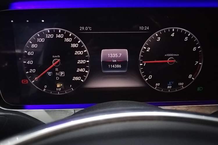 Used Mercedes-Benz E-Class 2018 Restyled E 300 L Sporty and Stylish Edition Instrument Cluster