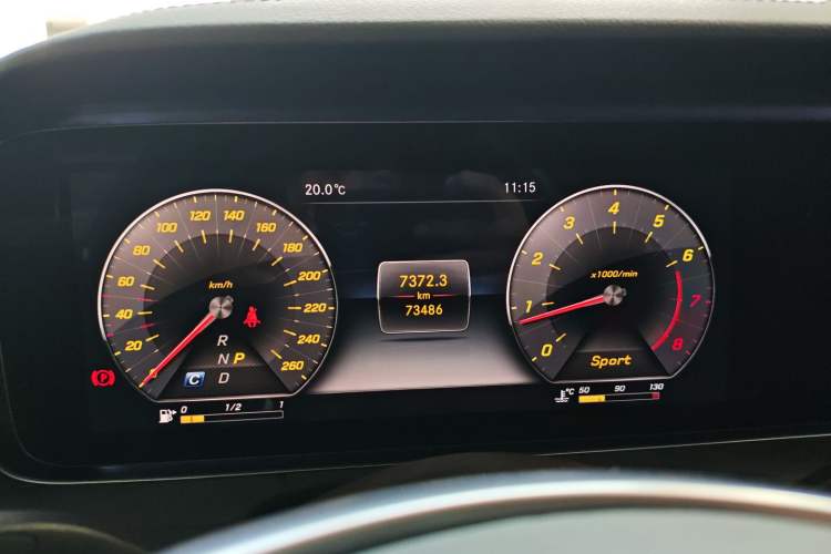 Used Mercedes-Benz E-Class 2018 E 200 L Sport Edition Instrument Cluster