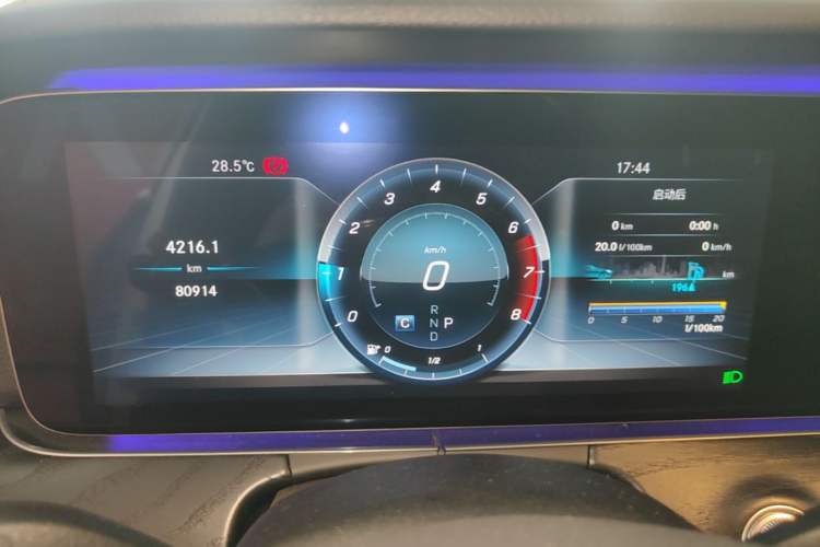 Used Mercedes-Benz E-Class 2018 Facelift E 200 L Sport Edition Instrument Cluster