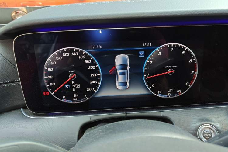 Used Mercedes-Benz E-Class 2018 E 300 L Sporty and Stylish Model Instrument Cluster