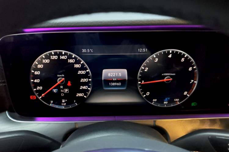 Used Mercedes-Benz E-Class 2018 E 300 L Sporty and Stylish Model Instrument Cluster