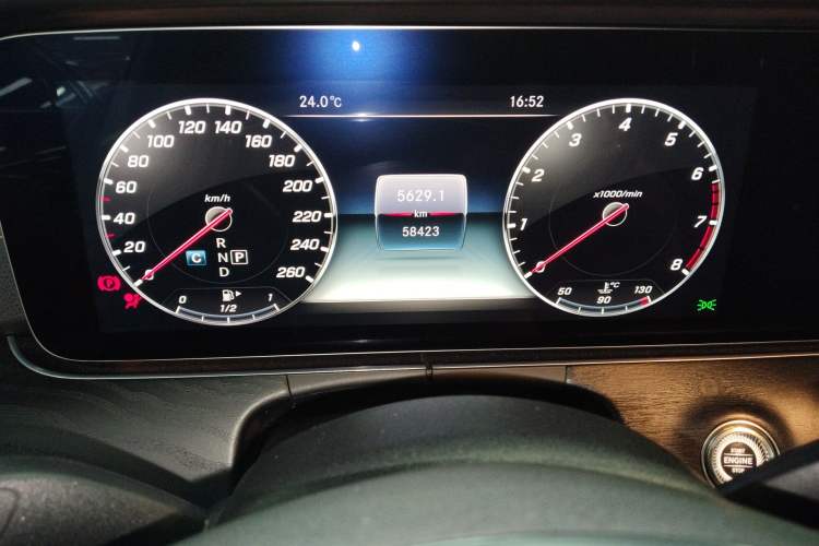 Used Mercedes-Benz E-Class 2018 E 300 L Sporty and Stylish Model Instrument Cluster