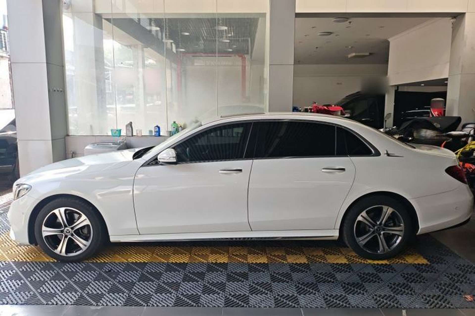 Used Mercedes-Benz E-Class 2018 E 200 L Sport Edition Left Side