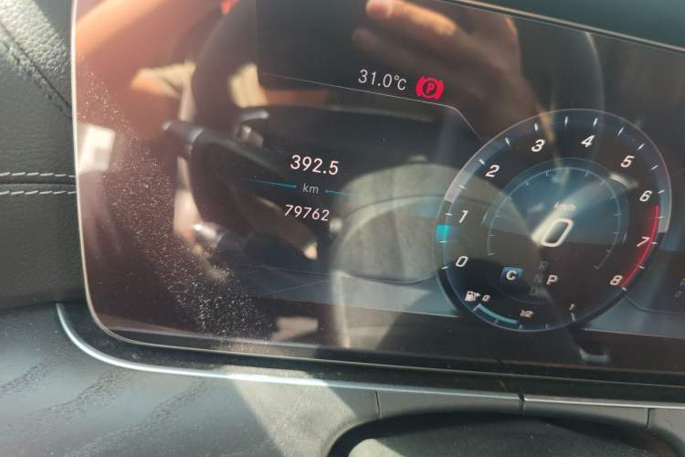 Used Mercedes-Benz E-Class 2018 Restyled E 300 L Sport Luxury Edition Odometer Close Up
