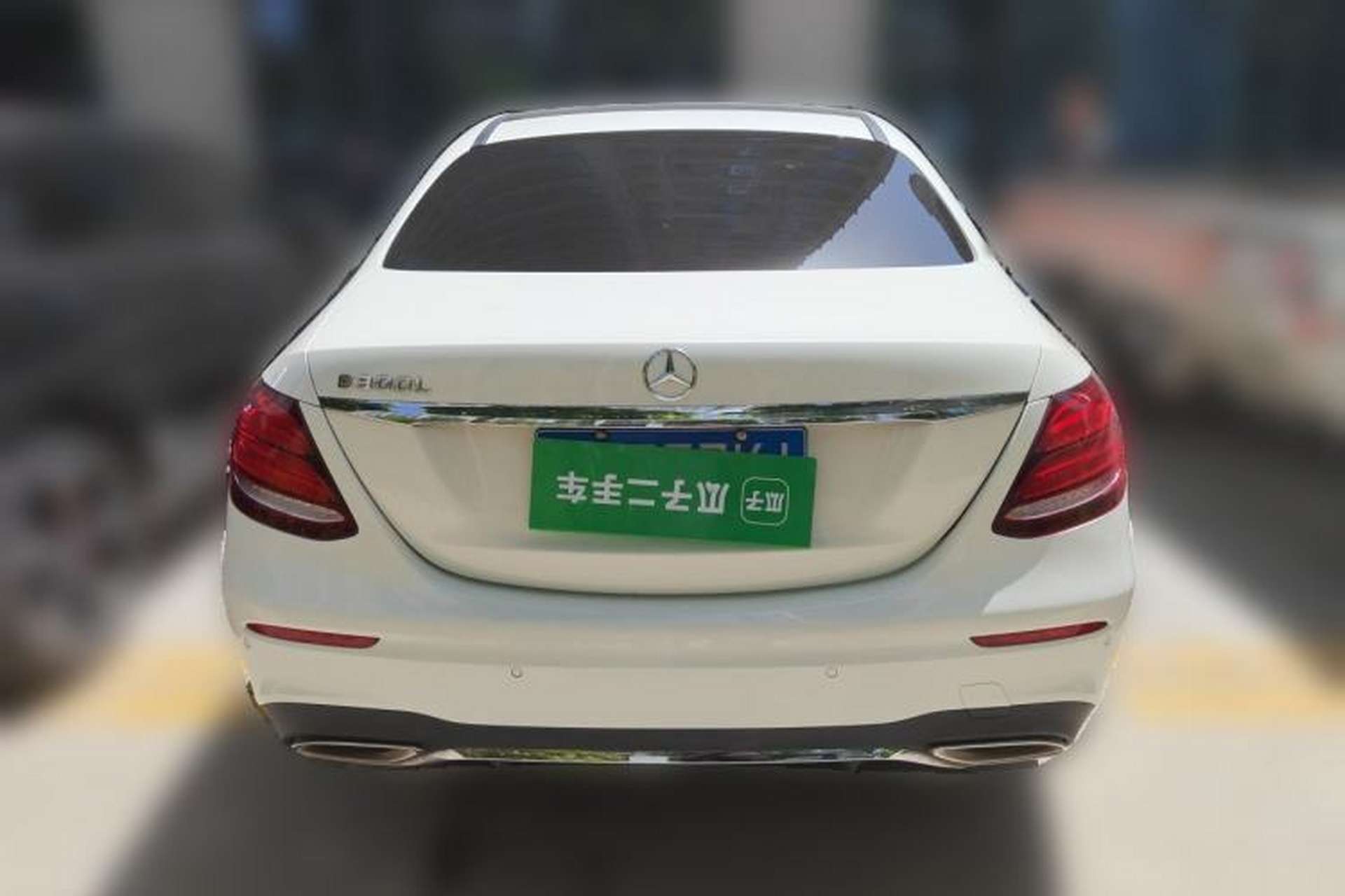 Used Mercedes-Benz E-Class 2018 Restyled E 300 L Sporty and Stylish Edition Rear