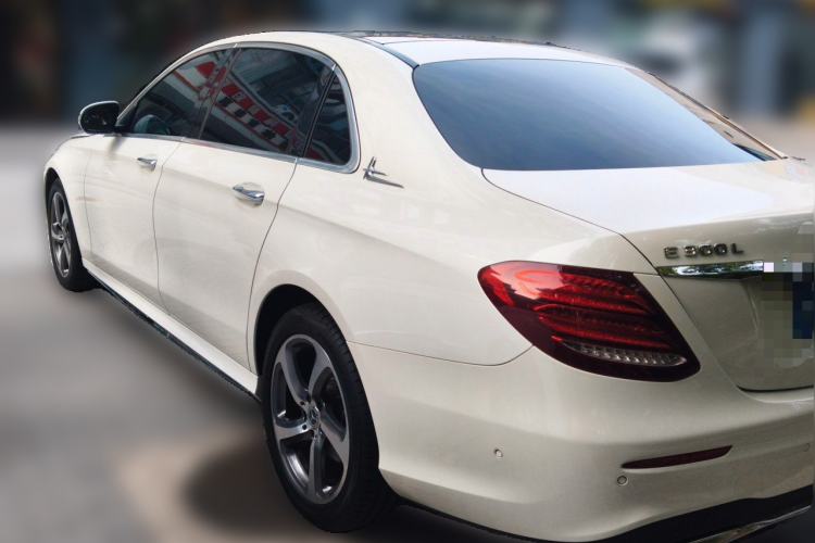 Used Mercedes-Benz E-Class 2018 E 300 L Sporty and Stylish Model Rear Left 45 Deg