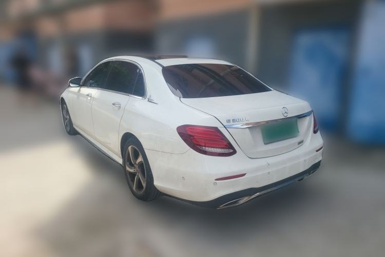 Used Mercedes-Benz E-Class 2018 Restyled E 300 L Sporty and Stylish Edition Rear Left 45 Deg
