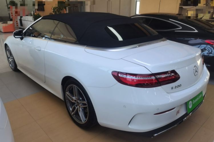 Used Mercedes-Benz E-Class 2018 E 200 Convertible Coupe Rear Left 45 Deg