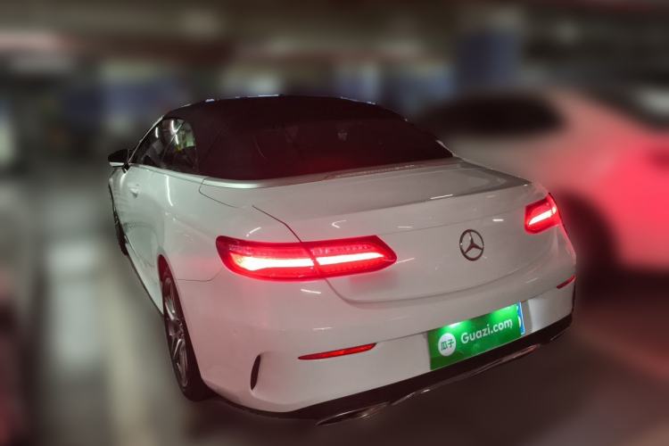 Used Mercedes-Benz E-Class 2018 E 200 Convertible Coupe Rear Left 45 Deg