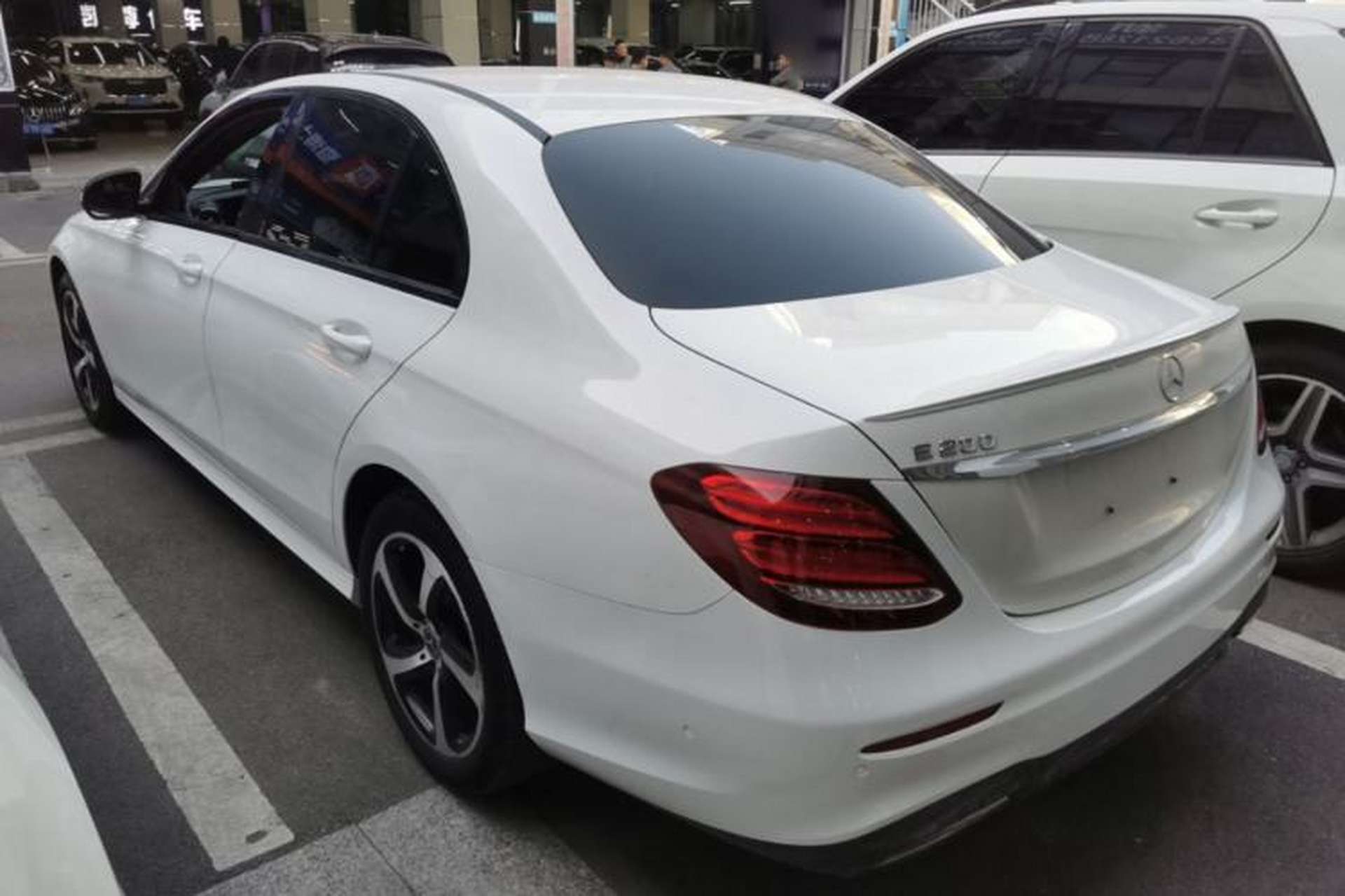 Used Mercedes-Benz E-Class 2018 E 200 Sport Edition Rear Left 45 Deg