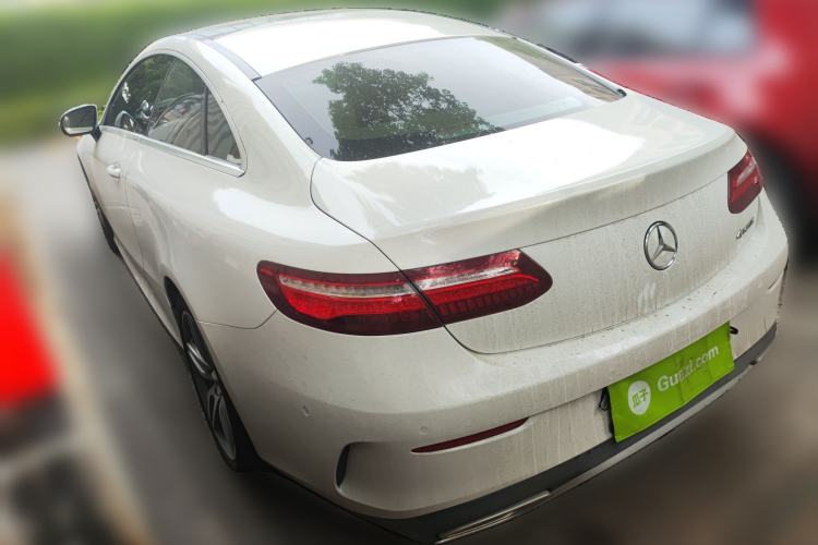 Used Mercedes-Benz E-Class 2018 E 200 4MATIC Coupe Rear Left 45 Deg