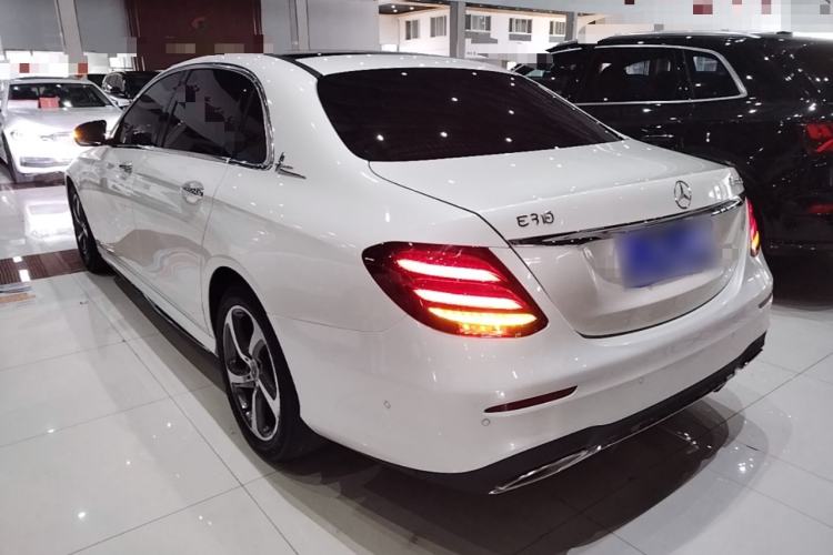 Used Mercedes-Benz E-Class 2018 Restyled E 300 L Sporty and Stylish Edition Rear Left 45 Deg