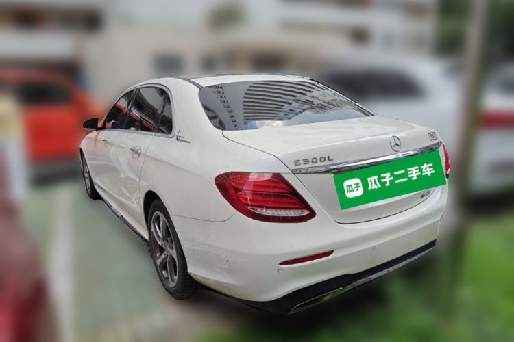 Used Mercedes-Benz E-Class 2018 E 300 L Sporty and Stylish Model Rear Left 45 Deg