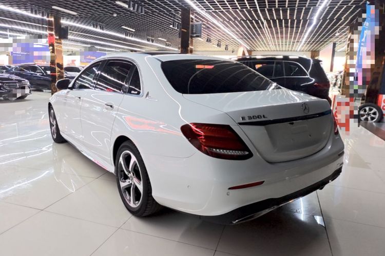 Used Mercedes-Benz E-Class 2018 E 300 L Sporty and Stylish Model Rear Left 45 Deg