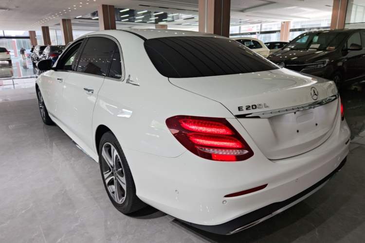 Used Mercedes-Benz E-Class 2018 Facelift E 200 L Sport Edition Rear Left 45 Deg