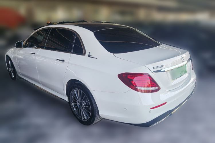 Used Mercedes-Benz E-Class 2018 Facelift E 200 L Sport Edition Rear Left 45 Deg