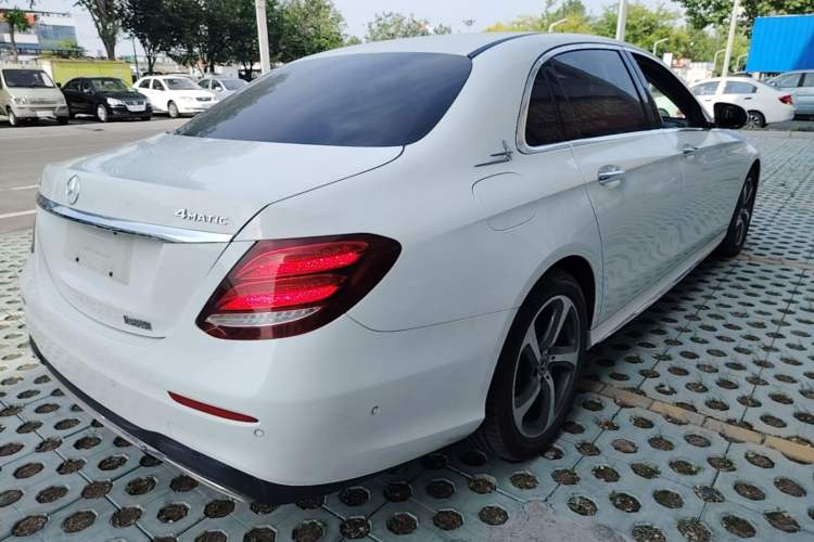 Used Mercedes-Benz E-Class 2018 Facelift E 200 L Sport 4MATIC Rear Right 45 Deg
