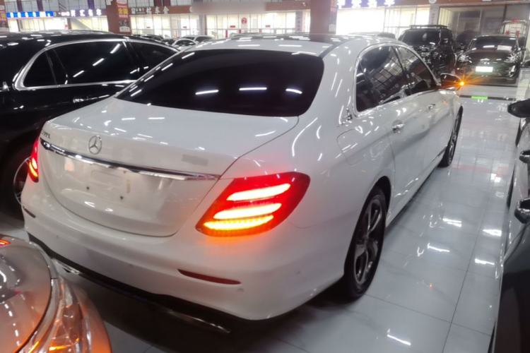 Used Mercedes-Benz E-Class 2018 Restyled E 300 L Sporty and Stylish Edition Rear Right 45 Deg