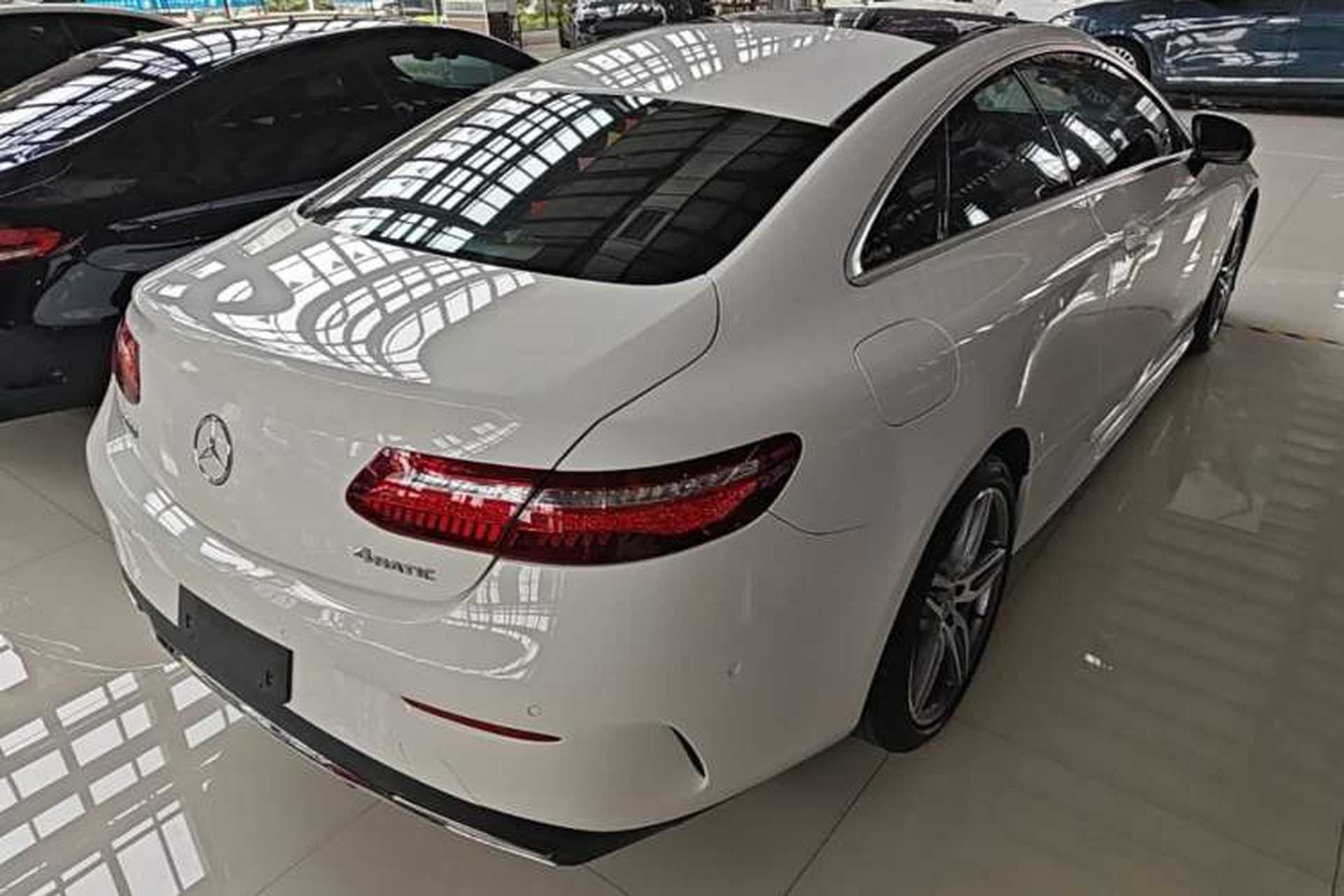 Used Mercedes-Benz E-Class 2018 E 200 4MATIC Coupe Rear Right 45 Deg