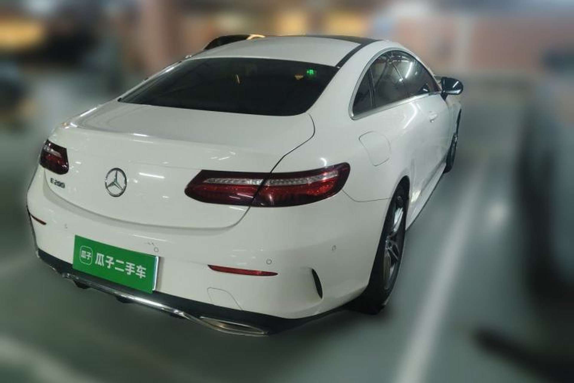 Used Mercedes-Benz E-Class 2018 E 200 Convertible Coupe Rear Right 45 Deg