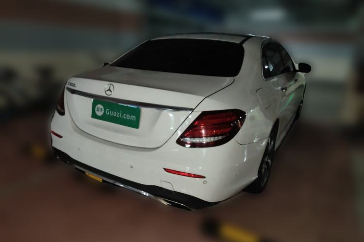 Used Mercedes-Benz E-Class 2018 E 300 L Sporty and Stylish Model Rear Right 45 Deg