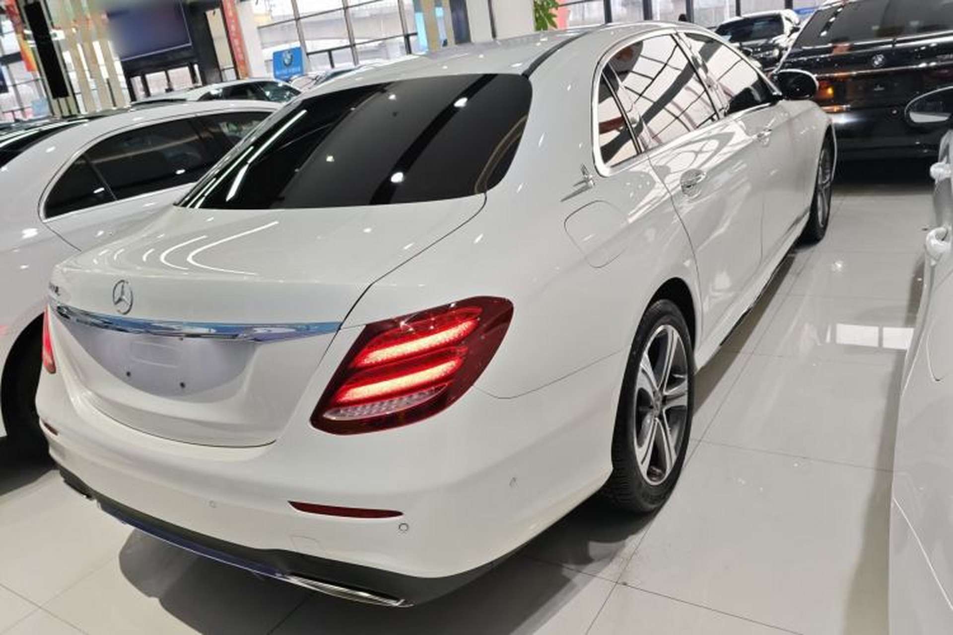 Used Mercedes-Benz E-Class 2018 Facelift E 200 L Sport Edition Rear Right 45 Deg