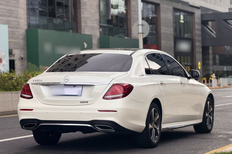 Used Mercedes-Benz E-Class 2018 E 300 L Sporty and Stylish Model Rear Right 45 Deg