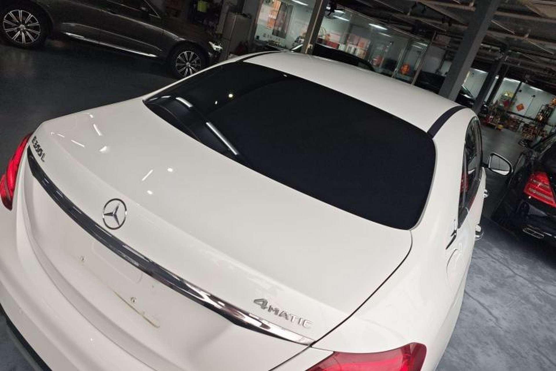 Used Mercedes-Benz E-Class 2018 Facelift E 200 L Sport 4MATIC Rear Right 45 Deg