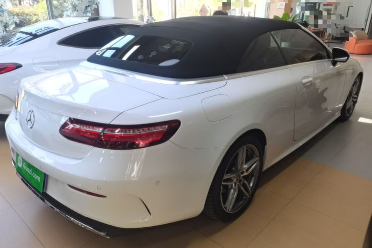 Used Mercedes-Benz E-Class 2018 E 200 Convertible Coupe Rear Right 45 Deg