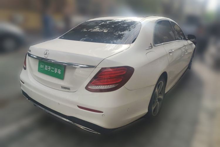Used Mercedes-Benz E-Class 2018 E 300 L Sporty and Stylish Model Rear Right 45 Deg