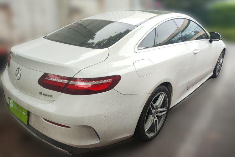 Used Mercedes-Benz E-Class 2018 E 200 4MATIC Coupe Rear Right 45 Deg